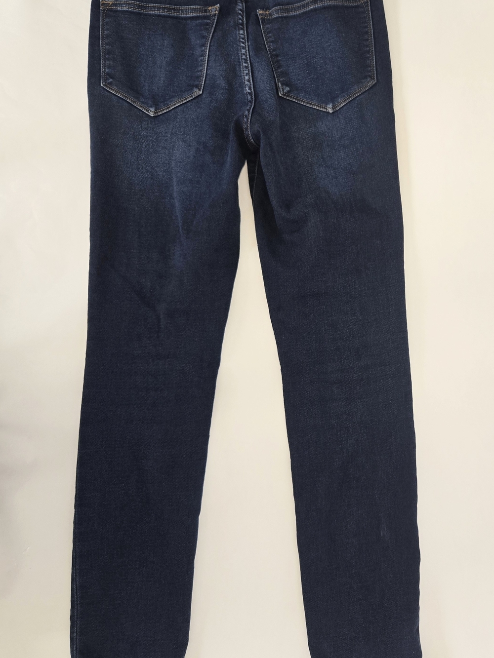 J. Crew Women's Skinny Jeans in Dark Blue Indigo W Whiskers Womens Size 25 - Picture 3 of 11